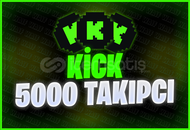 5.000 Kick Takipçi | ANLIK | Piyasada Tek!