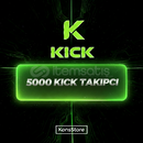 5000 KİCK TAKİPÇİ (GARANTİLİ)