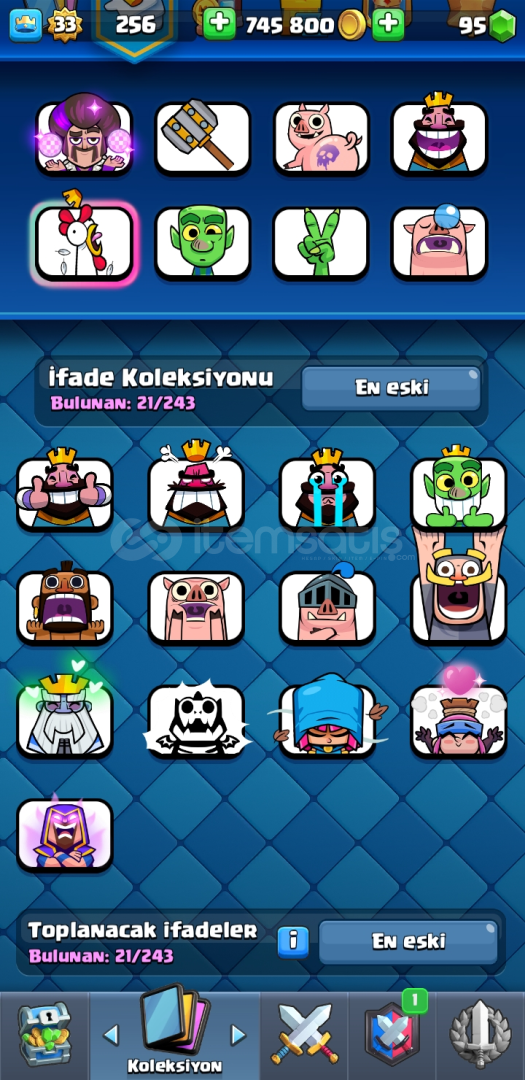 5000 kupa ????5 evrim????33 seviye????özel emojiler