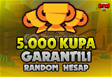 ⭐5.000 kupa garanti hesaplar⚡vip random hesap⭐