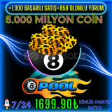 ⭐5.000 MİLYON ÇİP/COİN⭐ (5 MİLYAR(B)⭐