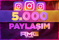 ⭐5.000 Paylaşım İnstagram [Garantili]⭐
