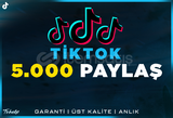 5.000 Paylaşım TikTok | Garanti | #1