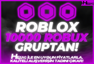 ⭐️10000 ROBUX |✅GRUPTAN BEKLEMESİZ GÖNDERİM!