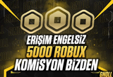 ⭐ 5000 Robux ⭐ + KOMİSYON BİZDEN