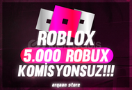 ⭐ 5000 ROBUX | KOMİSYON KARŞILANMADAN ⭐