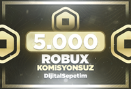 ⭐5000 Robux | Komisyonsuz⭐