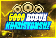 ⭐5000 ROBUX | KOMİSYONSUZ⚡JET HIZINDA ⭐