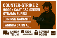 ⭐️5000+ SAAT CS2 STEAM HESABI❤️+İLK MAİL!