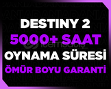 ☢️5000+ SAAT DESTINY 2 STEAM☢️GARANTİ