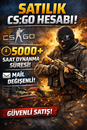 5000+ Saatlik CS Hesabı – Mail Değişenli