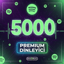 5000 SPOTİFY PREMİUM DİNLEYİCİ ( GARANTİLİ )
