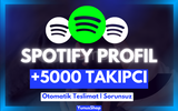 5.000 Spotify Profil/Playlist Takipçi | Garanti