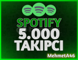 5.000 Spotify Takipçi - Hızlı - Garantili