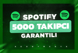 5000 SPOTİFY Takipçi/Playist - HIZLI TESLİMAT