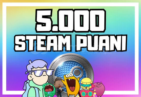 ⭐️ 5.000 STEAM PUANI + GARANTİ ⭐️ ⭐️ 5.000 STEAM PUANI + GARANTİ ⭐️