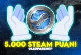 ⭐5000 STEAM PUANI⭐+ GARANTİLİ 