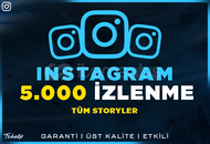 5.000 Story [Tümü] İzlenme | Garanti | #1
