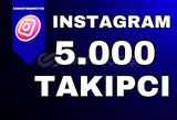 5000 TAKIPCI INSTAGRAM | HIZLI TESLIMAT