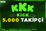 5.000 Takipçi Kick | Garanti | #1