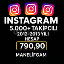 ⚡5000+ TAKİPÇİLİ 2013⚡KALİTELİ⚡HESAP⚡11 YILLIK⚡