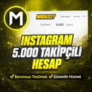⚡️5k TAKİPÇİLİ HESAP ⚡️