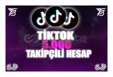 5.000 Takipçili TikTok Hesapları | İLK MAİL