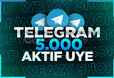 5.000 Telegram Aktif Üye YÜKSEK KALİTE/DÜŞÜŞSÜZ