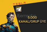 5.000 TELEGRAM ÜYE