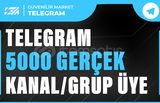 5000 Telegram Üye - HIZLI TESLİM