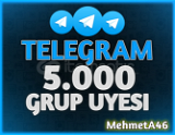 +5.000 Telegram Üye - Kaliteli