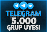 [GÜVENİLİR TEK SERVİS]+5.000 Telegram Üye 