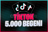 ⭐[KALİTELİ] 5000 TİKTOK BEĞENİ