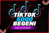 5000 TikTok Beğeni | ANLIK | ÇALIŞAN TEK SERVİS