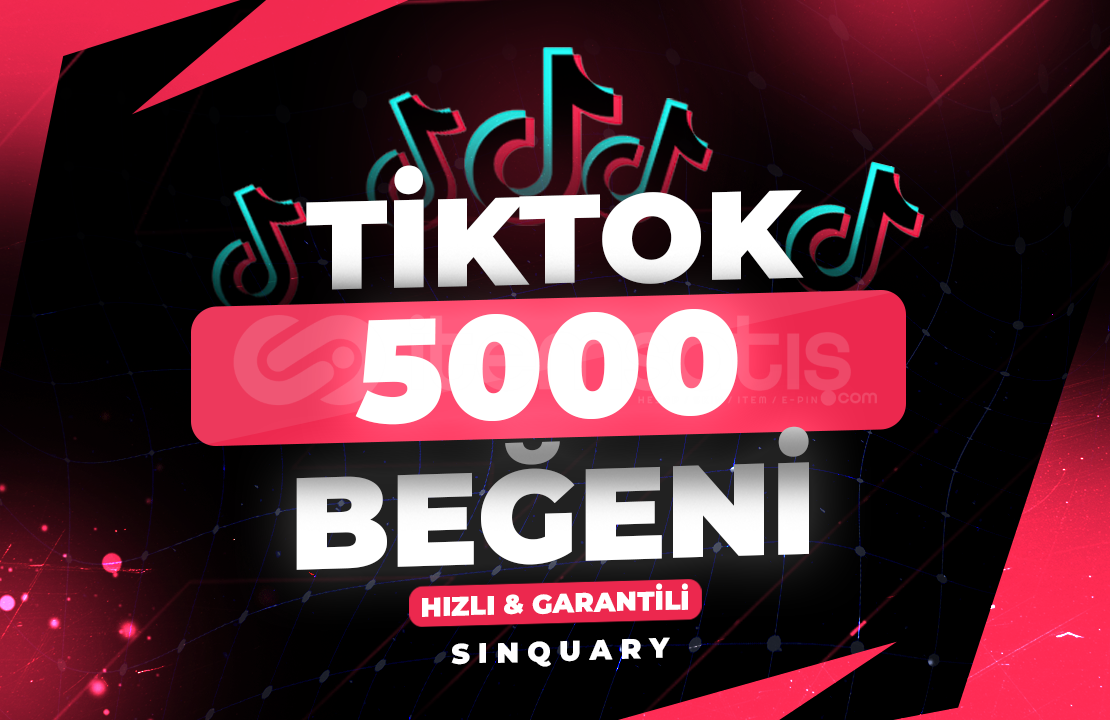 5.000 TikTok Like / Garantili & Hızlı 5.000 TikTok Like / Garantili & Hızlı
