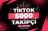 +5.000 TikTok Takipçi / Garantili