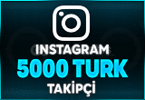 5.000 Türk Garantili Takipçi - Hızlı