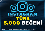 5.000 TÜRK KIZ GERÇEK BEĞENİ | GARANTİLİ | #1