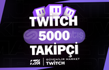 5000 Twitch Gerçek Takipçi - GELİŞİM ETKİLİ