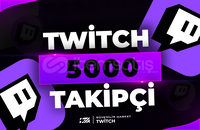 5000 Twitch Gerçek Takipçi - GELİŞİM ETKİLİ