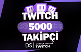 5000 Twitch Gerçek Takipçi - KEŞFET ETKİLİ