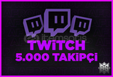 5000 Twitch Gerçek Takipçi | HIZLI TESLİM