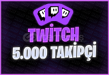 5000 Twitch Gerçek Takipçi I ÇALIŞAN SERVİS !