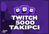 5000 Twitch Takipçi