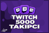 5000 Twitch Takipçi | GARANTILI