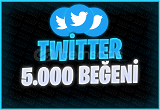 5.000 Twitter Beğeni | ANINDA TESLİM