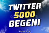 5000 TWITTER BEĞENİ GARANTİLİ