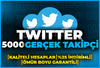 ⭐[GARANTİLİ] 5000 TWİTTER GERÇEK TAKİPÇİ⭐