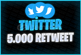 5.000 Twitter Retweet | ANINDA TESLİM
