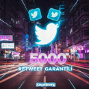 5000 TWİTTER RETWEET GARANTİLİ 